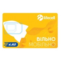 Стартовий пакет Lifecell 4G loT 50 грн/міс.