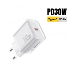 Зарядний пристрій Essager GaN 30W PD+QC 3.0 White