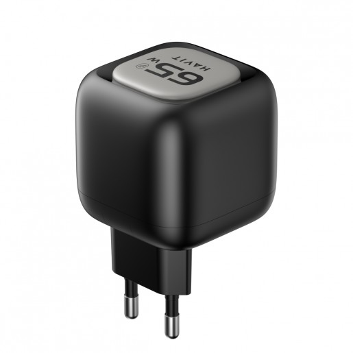 Зарядний пристрій Havit UC253 GaN 65W USB-A+USB-C + кабель USB-C