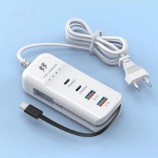 Зарядний пристрій PD USB Type C 4 в 1