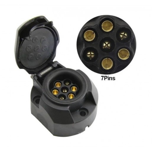 Розетка фаркопа для легкового автомобіля 7-pin