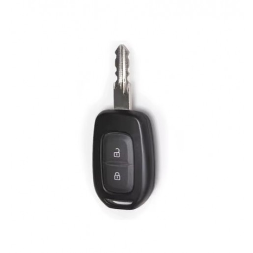 Силіконовий чохол для брелка Renault Clio, Modus, Clio, Duster, Dokker. Dacia Sandero, Logan 2 кнопки 2019-2021 Red Line