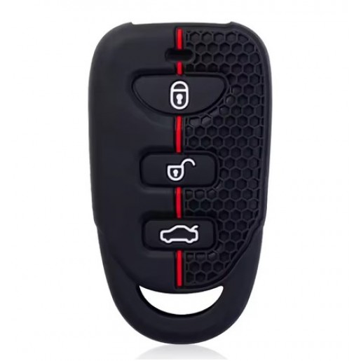 Силіконовий чохол для брелка Cyclone 3+1 кнопки Black