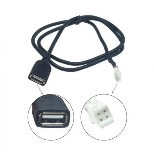 USB-роз'єм для Android-магнітол 4+6 pin