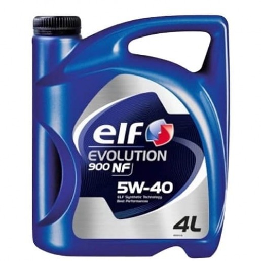Моторна олива синтетична Elf Evolution 900 NF (5W-40) 4 л