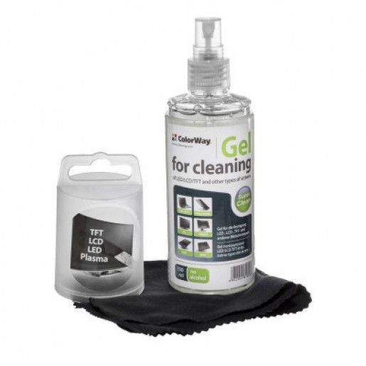 Універсальний чистячий набір ColorWay Cleaning Gel LED/TFT/LCD (CW-5151)