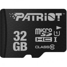Карта пам'яті 32GB Patriot microSD Class 10