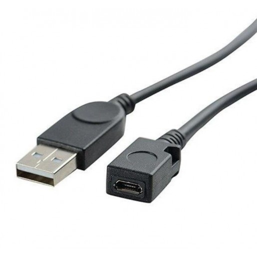 Кабель USB (M) to microUSB (F) 0.1m