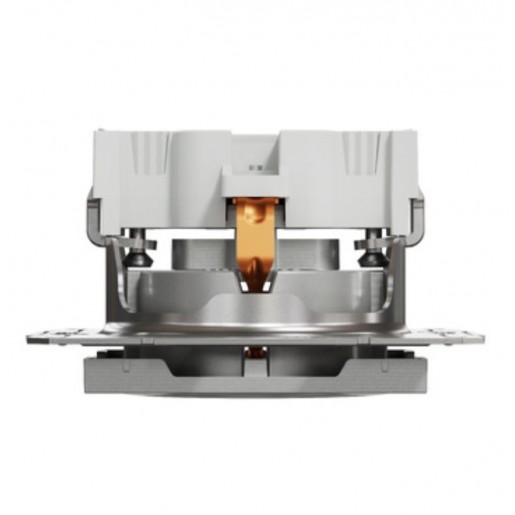 Розетка Schneider Electric Asfora (EPH2900161) 1-а, з/з, алюмінй