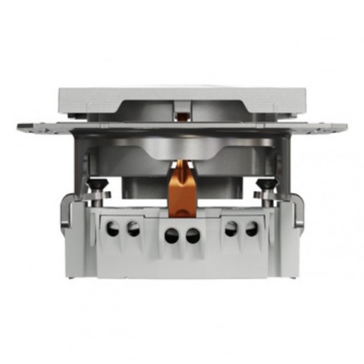 Розетка Schneider Electric Asfora (EPH2900161) 1-а, з/з, алюмінй