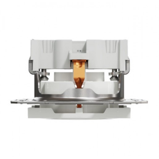 Розетка Schneider Electric Asfora 1-а, з/з, без рамки, білий