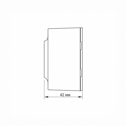 Розетка Videx BINERA, 2-а, з/з, White IP20