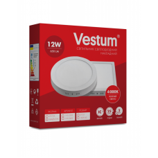 Накладний LED світильник Vestum 12W 4000K 220V