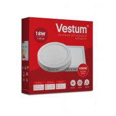 Накладний LED світильник Vestum 18W 4000K 220V