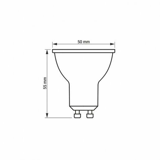 Світлодіодна LED лампа VIDEX MR16e 8W GU10 4100K
