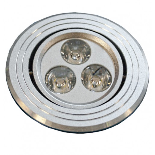 Світлодіодий світильник Delux HDL3001R LED 3W Silver