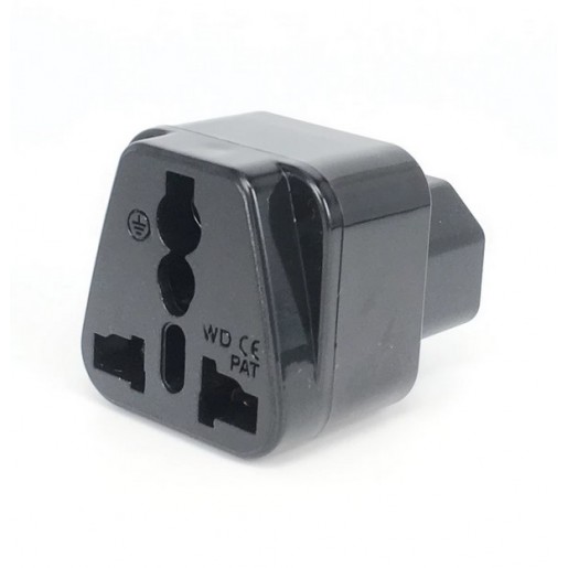 Перехідник-розетка C14 to EU UPS IEC320 євророзетка для безперебійника