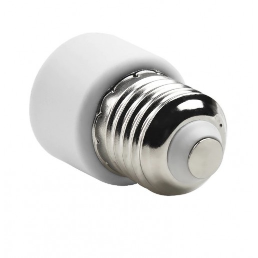 Перехідник з цоколя E27 на US/EU розетку без LED індикатора