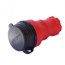 Розетка Mutlusan 62-55-51 з/з 16А, каучук IP44