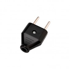 Вилка штепсельна Neomax NX1007 220В, без/з, 10A, пряма, чорний