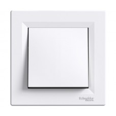 Вимикач Schneider Electric Asfora, 1-кл, білий