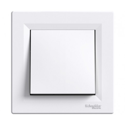 Вимикач Schneider Electric Asfora, 1-кл, білий