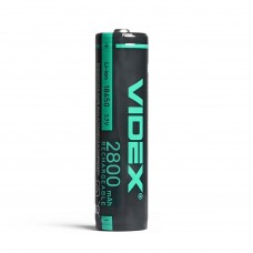 Акумулятор Videx Li-ion 18650 (захист) 2800 mAh