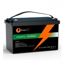 Акумуляторна батарея 200 Ah/12V EnerGo (NRG-KM12200LF-BX) LiFePO4