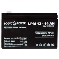 Акумуляторна батарея 14 Ah/12V LogicPower LPM (4161)