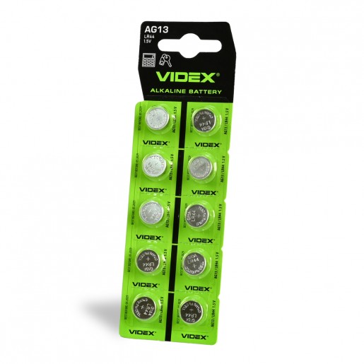 Батарейка Videx AG13/LR44 (2 pcs)