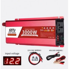Універсальний інвертор 3000W 12-220В з чистою синусоїдою