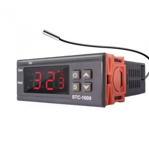 Терморегулятор цифровий STC-1000 -50~99С 10А 220В