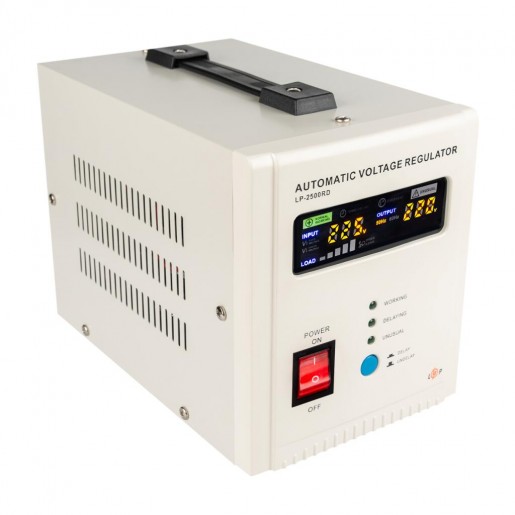 Стабілізатор напруги LogicPower LP-2500RD (1500Вт/7 ступ)