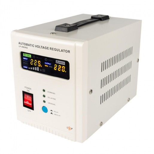 Стабілізатор напруги LogicPower LP-3500RD (2100Вт/7 ступ)
