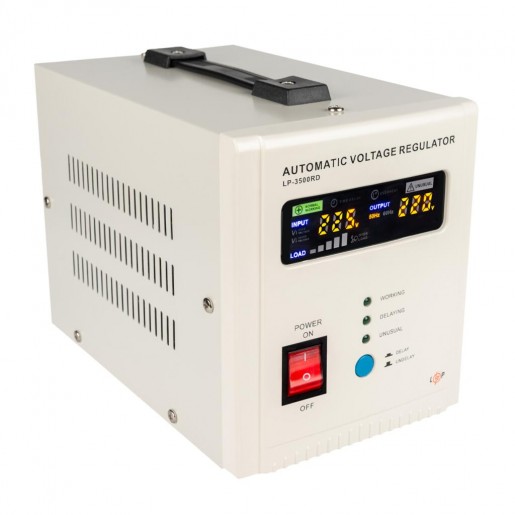 Стабілізатор напруги LogicPower LP-3500RD (2100Вт/7 ступ)