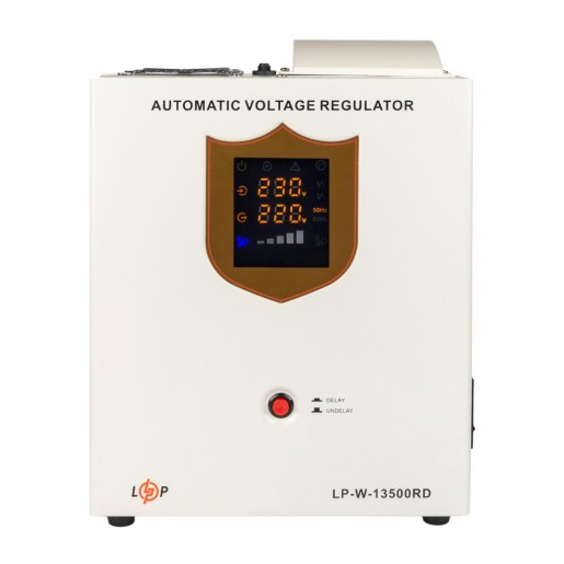 Стабілізатор напруги LogicPower LP-W-13500RD (8100Вт/7 ступ)