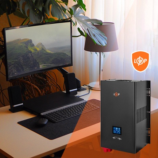 ДБЖ LogicPower LPE-W-PSW-5000VA+ (3500Вт) 24V з правильною синусоїдою