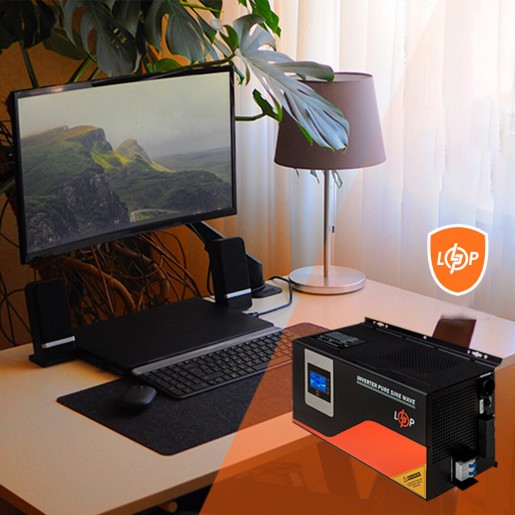 ДБЖ LogicPower LPM-PSW-4500VA (3000Вт) 24V з правильною синусоїдою