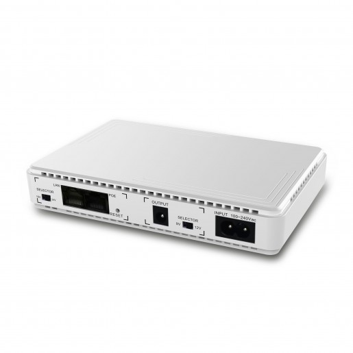 Джерело безперебійного живлення ColorWay UPS для роутера 8800mAh 21W DC 5V/9V/12V/24V (CW-PB088LI1WT)