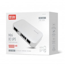 ДБЖ для WiFi роутера ColorWay 10000mAh (CW-PB100LI3WT)