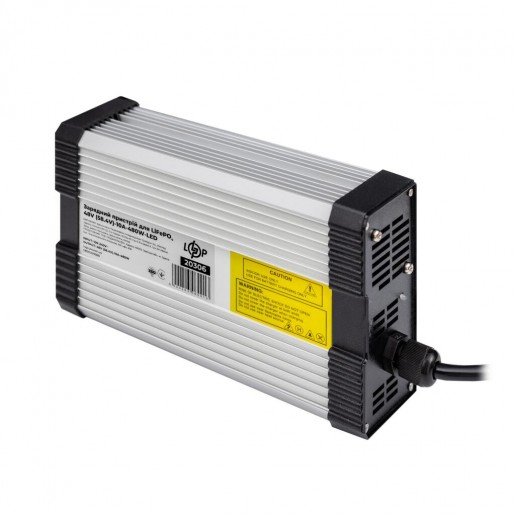 Зарядний пристрій LP для акумуляторів LiFePO4 48V (58.4V)-10A-480W-LED