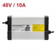 Зарядний пристрій LP для акумуляторів LiFePO4 48V (58.4V)-10A-480W-LED