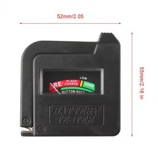 Цифровий тестер елементів живлення Battery Tester BT-168 cube