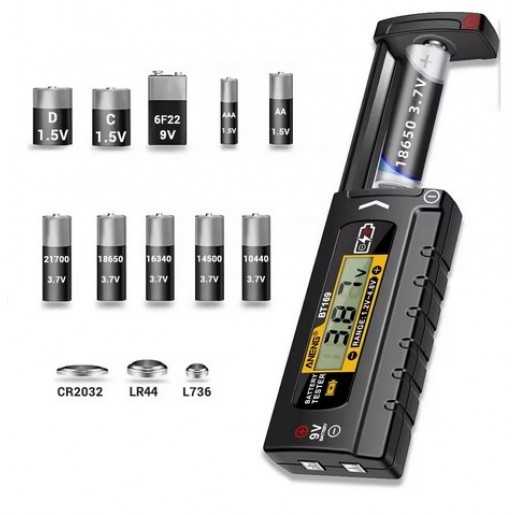 Тестер елементів живлення Battery Tester BT-169
