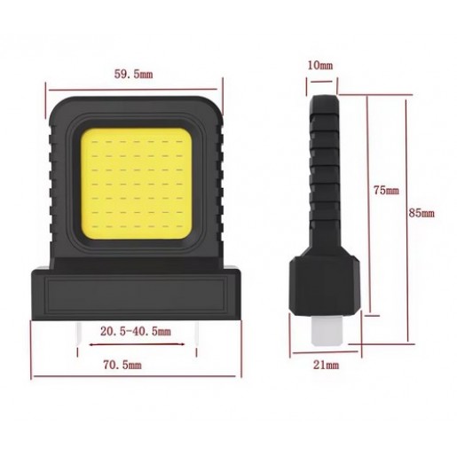 Універсальний ліхтар під усі види батарей для інструменту Makita та ін.