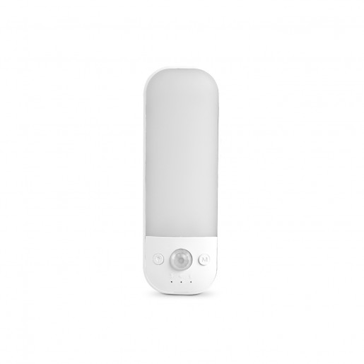 LED світильник Videx VL-NL014W-S акумуляторний з датчиком руху White