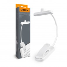 LED світильник Videx VL-NL134W акумуляторний для читання White