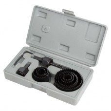 Набір коронок по дереву Sigma Ø19, 22, 29, 32, 38, 44, 51, 65 мм (кейс)