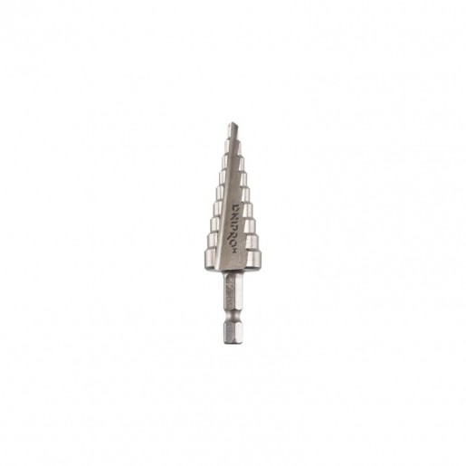 Свердло Dnipro-M P6M5 ступінчате, шестигр. хвостовик 4-20 мм