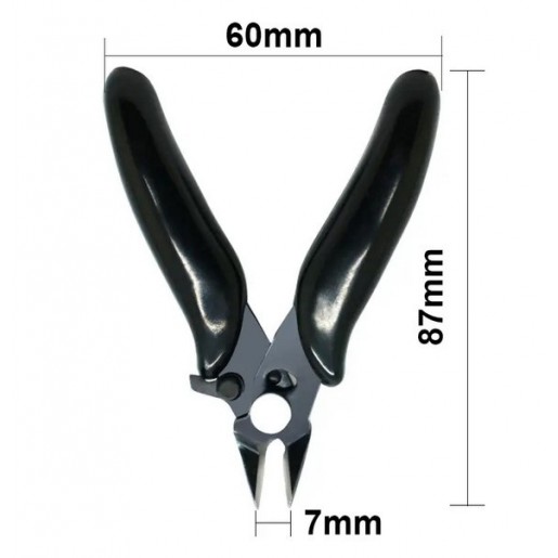 Міні кусачки бокорізи з розумним замком Black